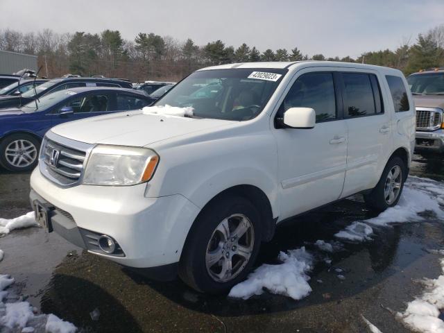 HONDA PILOT EXL 2012 with VIN 5FNYF4H55CB077171 - Photo from auction