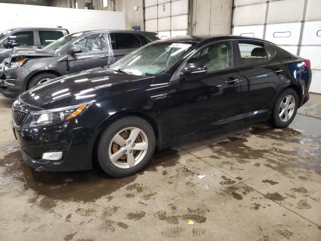 KIA OPTIMA LX 2015 with VIN 5XXGM4A76FG390907 - Photo from auction