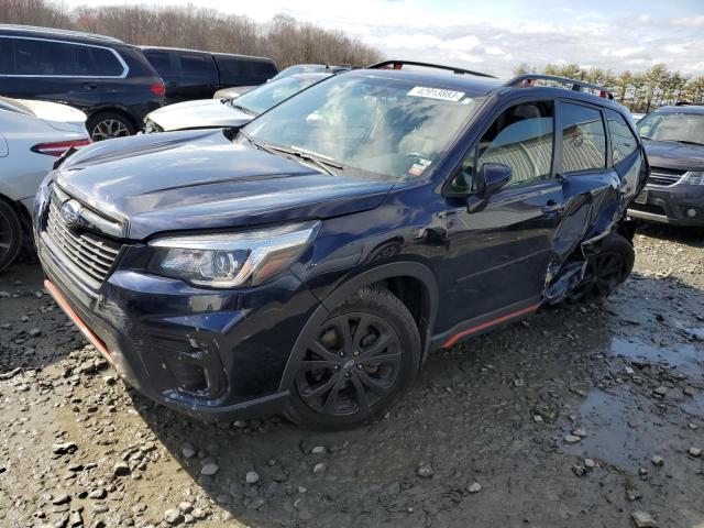 SUBARU FORESTER S 2019 with VIN JF2SKAJC6KH496638 - Photo from auction