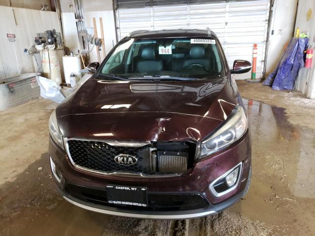 Photo 5 from auction – 2016 KIA SORENTO EX with VIN 5XYPHDA11GG001359