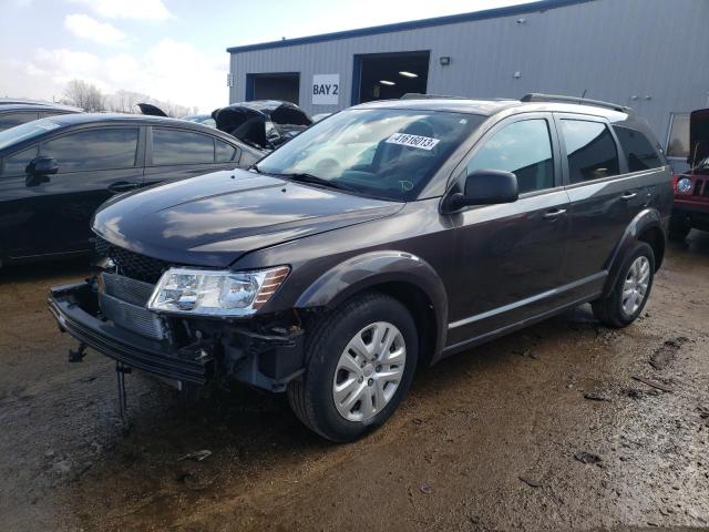 DODGE JOURNEY SE 2018 with VIN 3C4PDCAB7JT421500 - Photo from auction