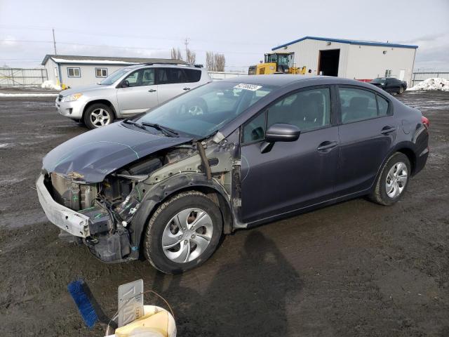 HONDA CIVIC LX 2014 with VIN 19XFB2F56EE245340 - Photo from auction
