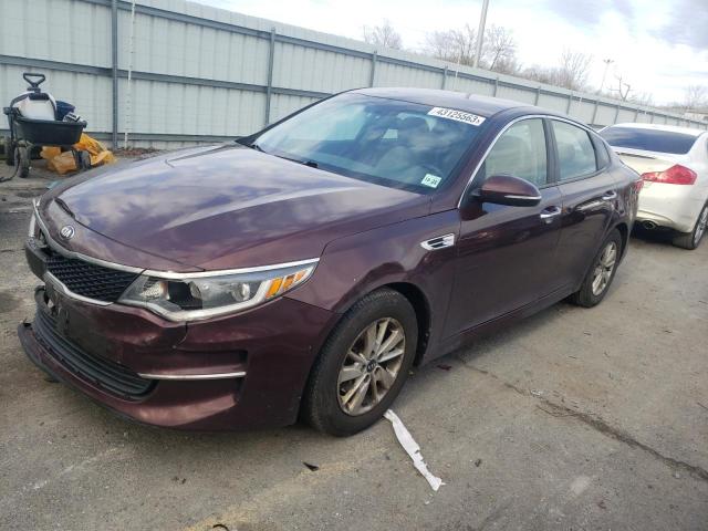 KIA OPTIMA LX 2016 with VIN 5XXGT4L33GG107300 - Photo from auction