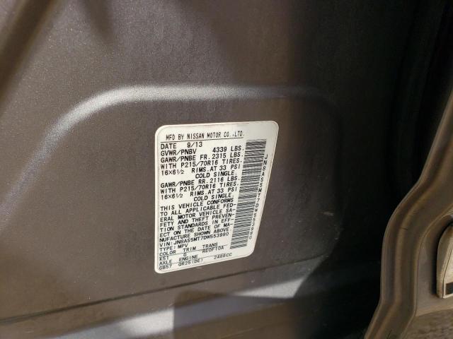 Photo 14 from auction – 2013 NISSAN ROGUE S with VIN JN8AS5MT7DW553980