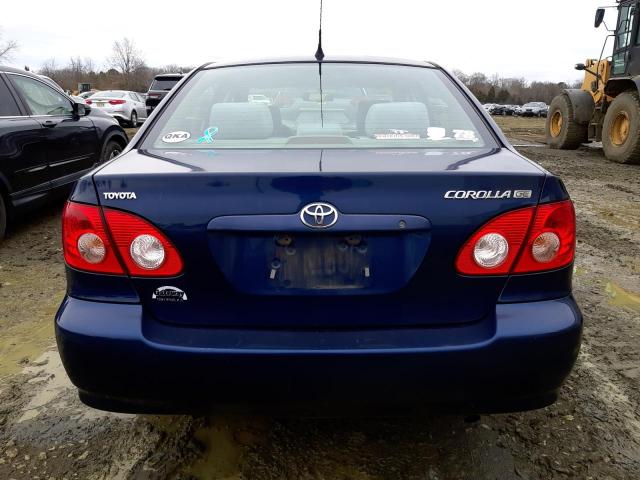 Photo 6 from auction – 2006 TOYOTA COROLLA CE with VIN 2T1BR32E76C633621