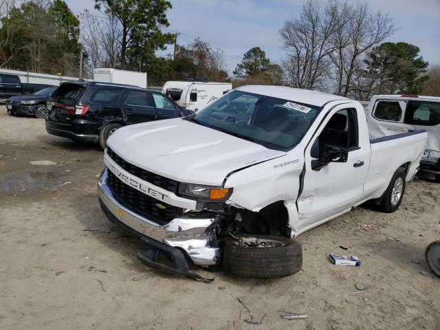 CHEVROLET SILVERADO 2021 with VIN 3GCNWAEF2MG445316 - Photo from auction