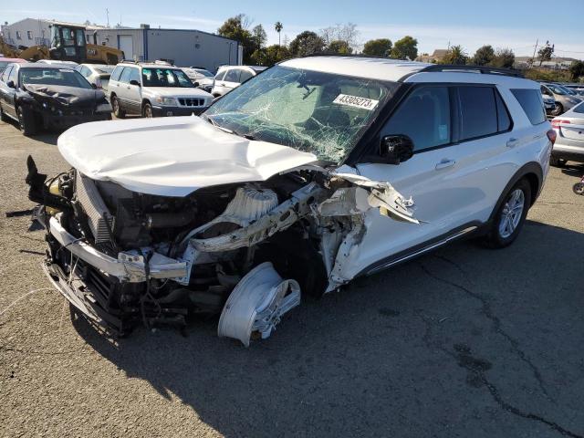 FORD EXPLORER X 2021 with VIN 1FMSK7DH6MGB45094 - Photo from auction
