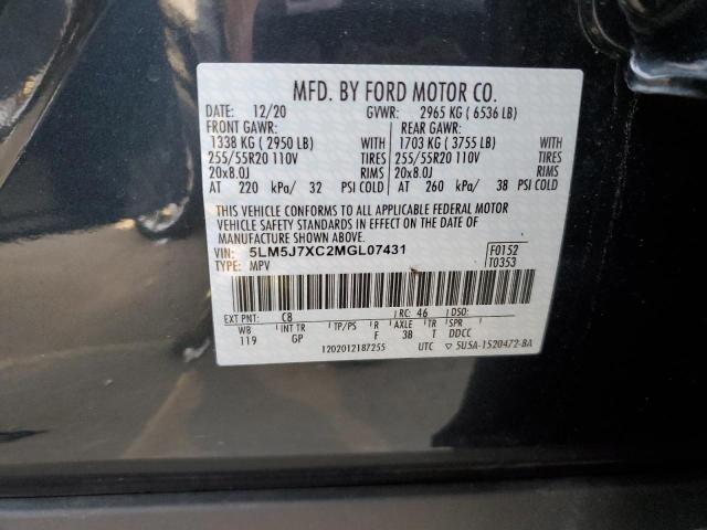 Photo 14 from auction – 2021 LINCOLN AVIATOR RE with VIN 5LM5J7XC2MGL07431
