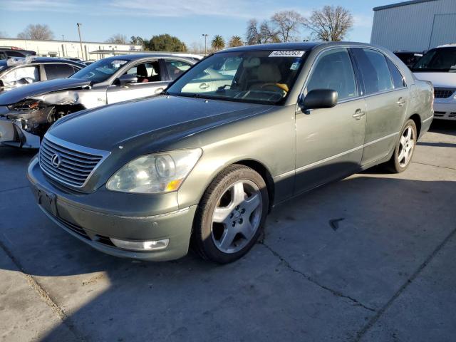 LEXUS LS 430 2004 with VIN JTHBN36F040137869 - Photo from auction
