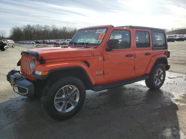 JEEP WRANGLER U 2018 with VIN 1C4HJXEG3JW280526 - Photo from auction