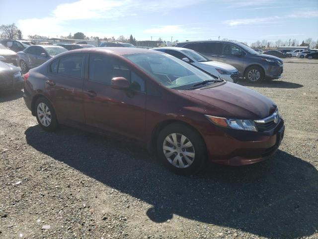 Photo 4 from auction – 2012 HONDA CIVIC LX with VIN 2HGFB2F55CH596078