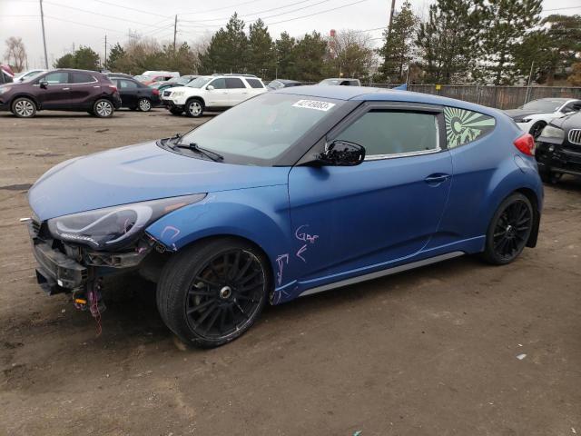 HYUNDAI VELOSTER T 2016 with VIN KMHTC6AE2GU258228 - Photo from auction