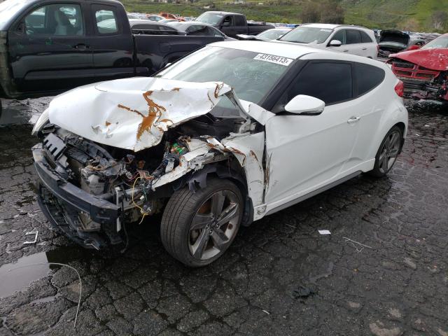 HYUNDAI VELOSTER T 2015 with VIN KMHTC6AE5FU243317 - Photo from auction