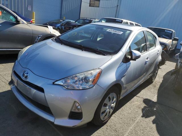 TOYOTA PRIUS C 2014 with VIN JTDKDTB36E1059674 - Photo from auction