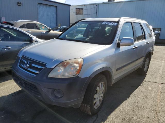 HONDA CR-V EX 2006 with VIN JHLRD68816C016355 - Photo from auction