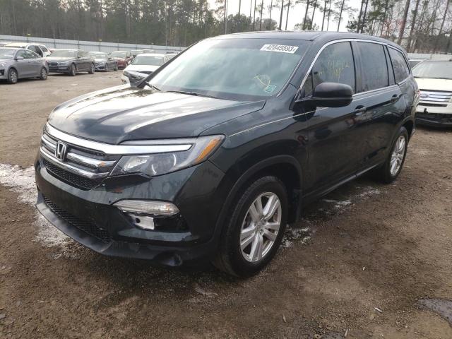 HONDA PILOT LX 2016 with VIN 5FNYF5H10GB011197 - Photo from auction