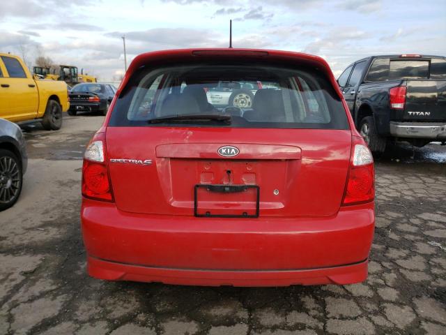 Photo 6 from auction – 2005 KIA SPECTRA5 with VIN KNAFE161155114954