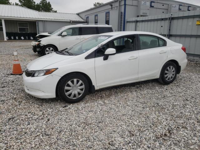 HONDA CIVIC LX 2012 with VIN 19XFB2F50CE066711 - Photo from auction