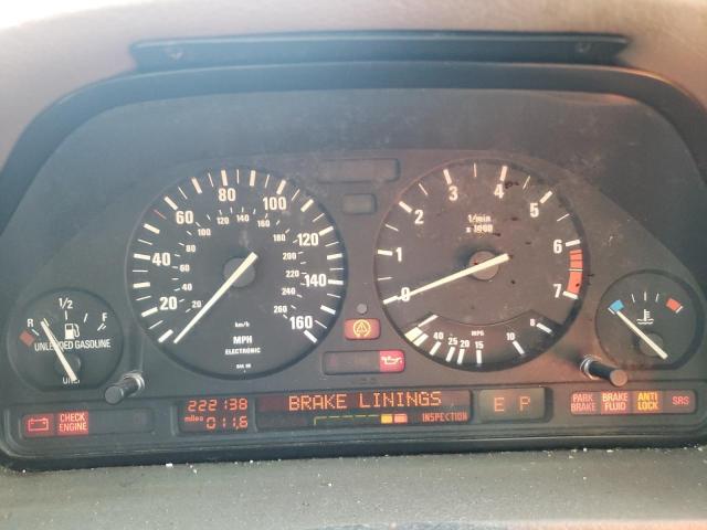 Photo 9 from auction – 1992 BMW 735 I AUTO with VIN WBAGB4312NDB70218
