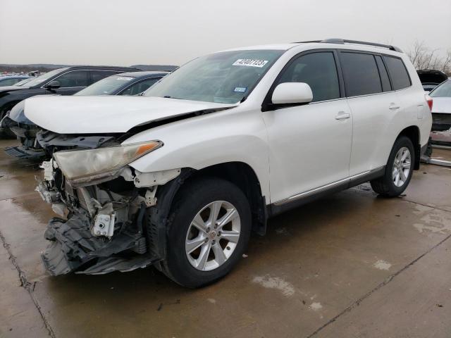 TOYOTA HIGHLANDER 2012 with VIN 5TDZK3EH7CS059811 - Photo from auction