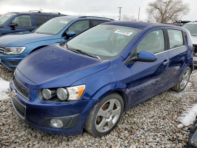 CHEVROLET SONIC LTZ 2012 with VIN 1G1JF6SB5C4198259 - Photo from auction