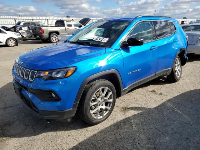 JEEP COMPASS LA 2022 with VIN 3C4NJDFB7NT152080 - Photo from auction