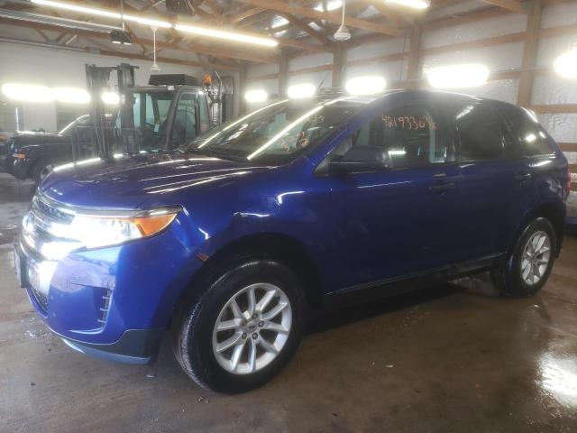 FORD EDGE SE 2014 with VIN 2FMDK3GC7EBA24312 - Photo from auction