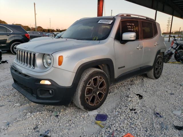 JEEP RENEGADE L 2016 with VIN ZACCJADT1GPC66412 - Photo from auction
