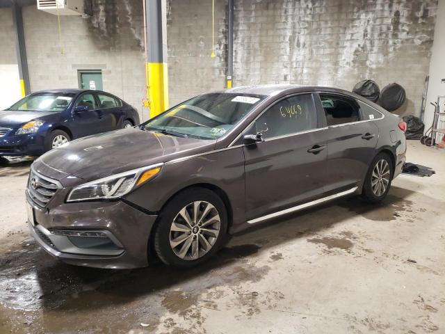 HYUNDAI SONATA SPO 2015 with VIN 5NPE34AF4FH035708 - Photo from auction