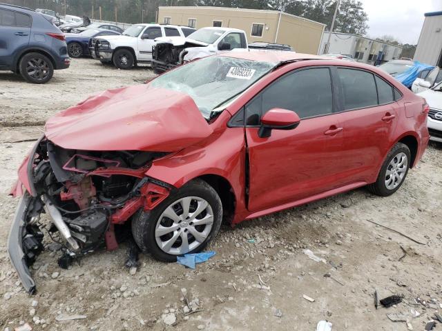 TOYOTA COROLLA LE 2020 with VIN 5YFEPRAE7LP064434 - Photo from auction