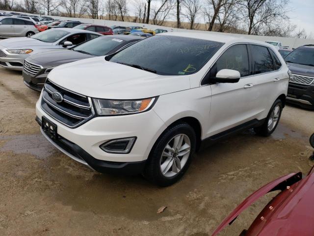 FORD EDGE SEL 2015 with VIN 2FMTK4J97FBC23487 - Photo from auction