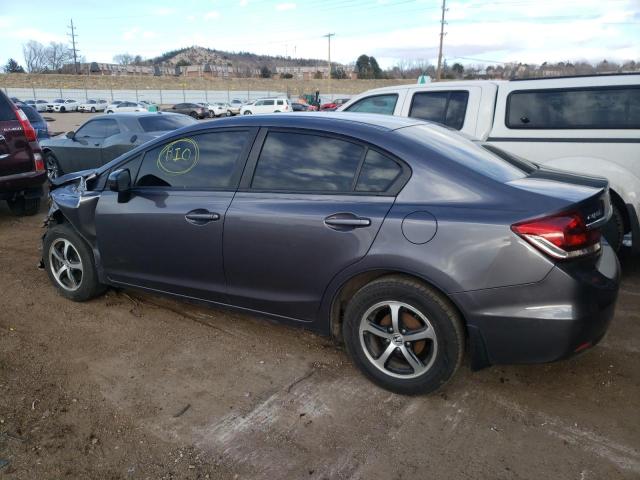 Photo 2 from auction – 2015 HONDA CIVIC SE with VIN 19XFB2F77FE118244
