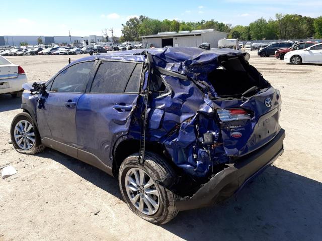 Photo 2 from auction – 2022 TOYOTA COROLLA CR with VIN 7MUBAAAG3NV011995