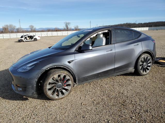 TESLA MODEL Y 2021 con VIN 5YJYGDEF6MF072525 - Foto de la subasta