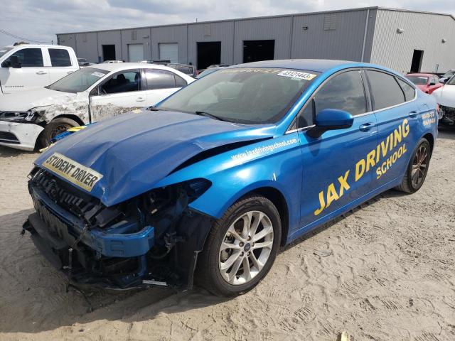 FORD FUSION SE 2019 with VIN 3FA6P0HD2KR161696 - Photo from auction