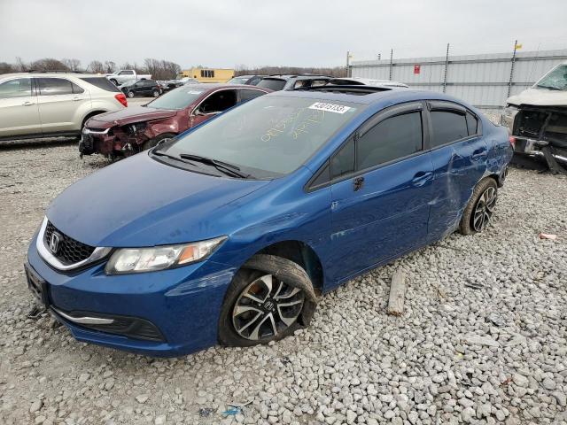 HONDA CIVIC EX 2015 with VIN 19XFB2F80FE031150 - Photo from auction