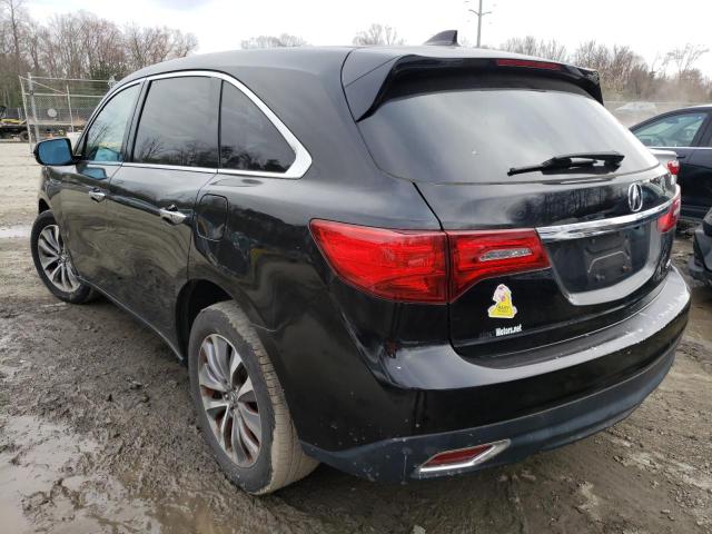 Photo 2 from auction – 2014 ACURA MDX TECHNO with VIN 5FRYD4H46EB048681