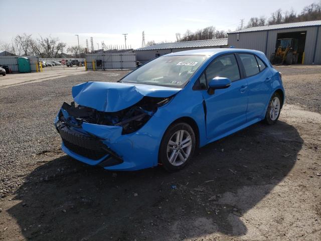 TOYOTA COROLLA SE 2022 with VIN JTND4MBE4N3153195 - Photo from auction
