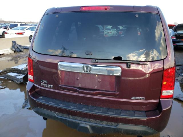 Photo 6 from auction – 2014 HONDA PILOT LX with VIN 5FNYF4H24EB044381