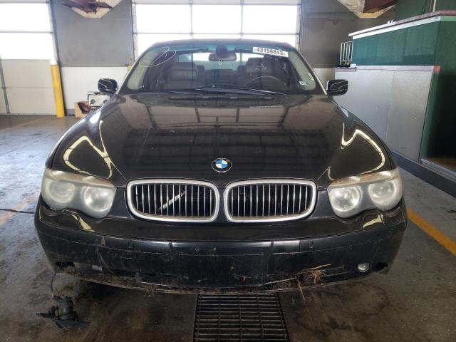 Photo 5 from auction – 2007 BMW 750 with VIN WBAHN83517DT72554