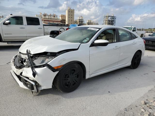HONDA CIVIC LX 2019 with VIN 19XFC2F65KE011045 - Photo from auction