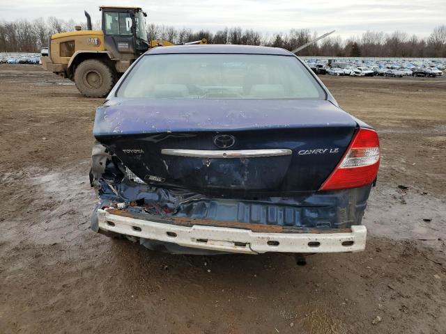 Photo 6 from auction – 2002 TOYOTA CAMRY LE with VIN 4T1BE32K92U619309