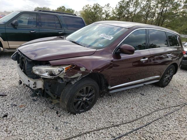 INFINITI JX35 2013 with VIN 5N1AL0MN1DC339142 - Photo from auction