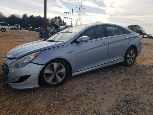 HYUNDAI SONATA HYB 2011 with VIN KMHEC4A49BA018186 - Photo from auction