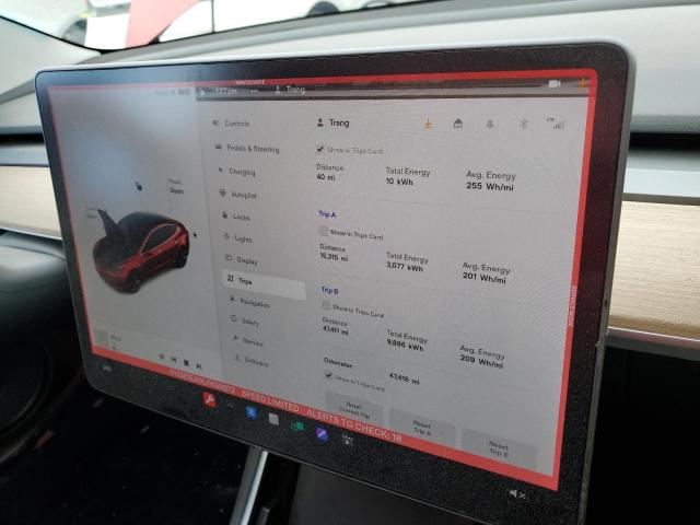 Photo 9 from auction – 2020 TESLA MODEL 3 with VIN 5YJ3E1EA0LF630872