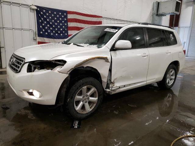 TOYOTA HIGHLANDER 2010 with VIN 5TDJK3EH1AS032811 - Photo from auction