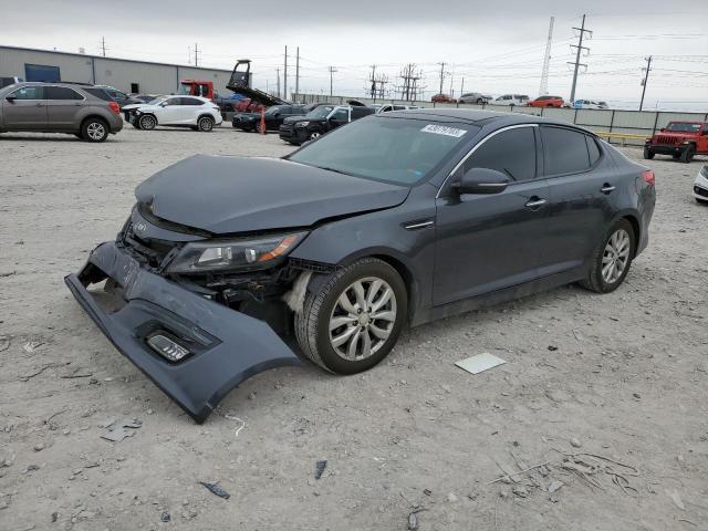 KIA OPTIMA EX 2015 مع رقم تعريف المركبة 5XXGN4A77FG500618 - صورة من المزاد