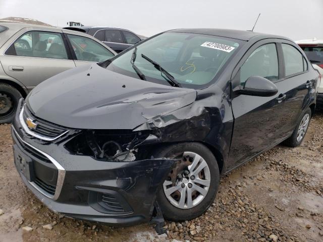 CHEVROLET SONIC 2017 with VIN 1G1JB5SH7H4161232 - Photo from auction