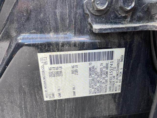 Photo 10 from auction – 2012 NISSAN ALTIMA SR with VIN 1N4BL2AP3CC155741