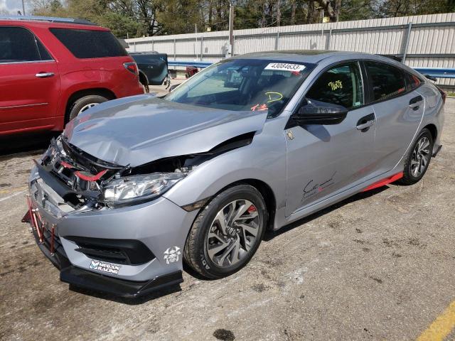 HONDA CIVIC EX 2018 with VIN 2HGFC2F76JH589636 - Photo from auction